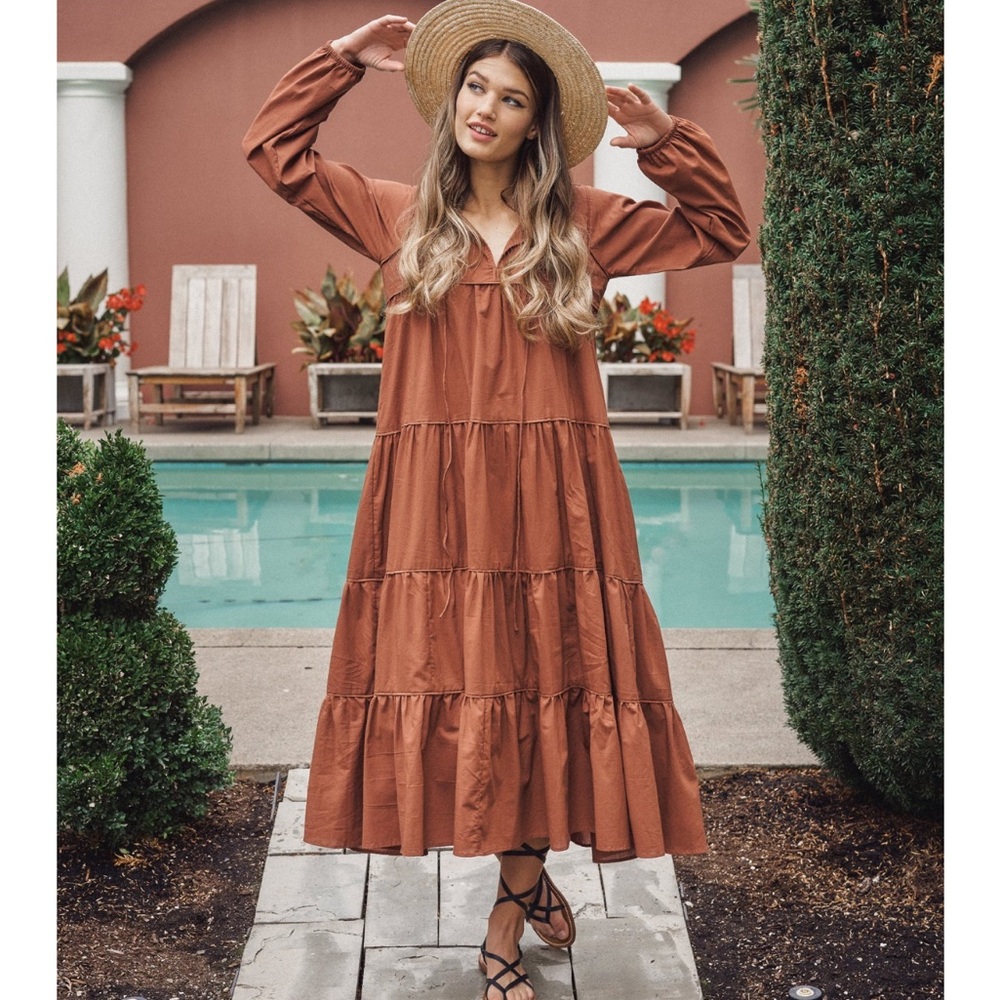Maelu Blush Willow Dress